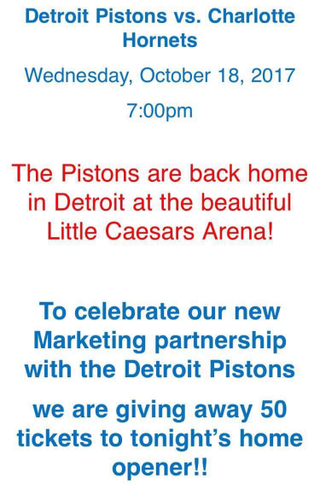 Illustration for article titled The Pistons Couldn't Give Tickets To Their First Game At Detroit's Dumb New Arena Away